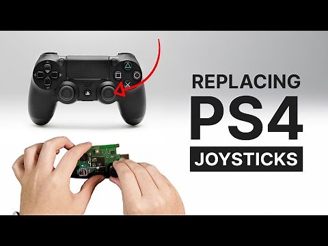 Replace Drifting PS4 Controller Joysticks