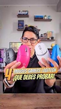 ¡4 mouse logitech que valen la pena!