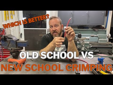 Crimping Heavy Cable Ends - Which Way Is Better?