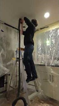 Fixing Plaster Ceiling | Its easier than you think #ceiling #plaster #drywall #diy #homedecor