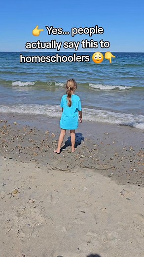 Homeschool parents, drop the worst thing you’ve heard in the comments 👇 #homeschooling #homeschool #homeschoolers #education | ESchooled with Amanda Melrose