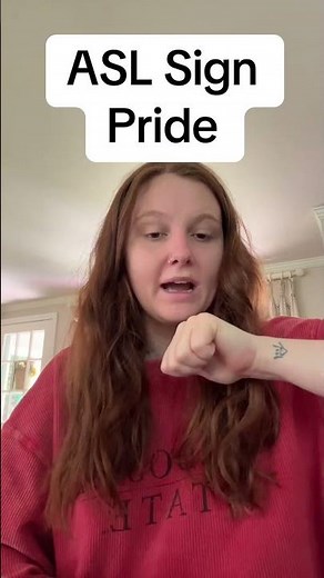 Learn How To Sign "Pride" in ASL for Beginners | American Sign Language #shorts