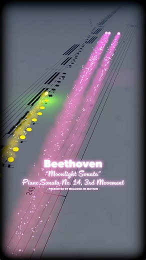 🎼 Piano Sonata No. 14, 3rd Movement – Ludwig van Beethoven Fierce • Dramatic • Virtuosic The final movement of the “Moonlight Sonata” contrasts sharply with its calm opening, driven by rapid arpeggios and intense emotional urgency. #Music #Piano #ClassicalMusic #Beethoven | Melodies in Motion