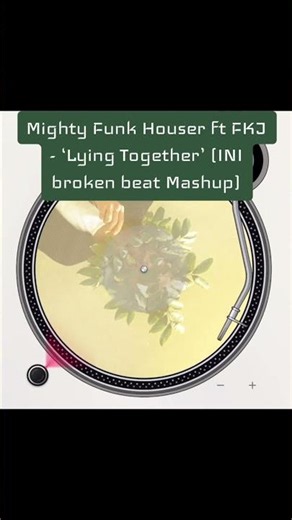 Mighty Funk Houser ft FKJ- ‘Lying Together’ (INI broken beat Mashup) #fkj #mightyfunkhouser #mashup
