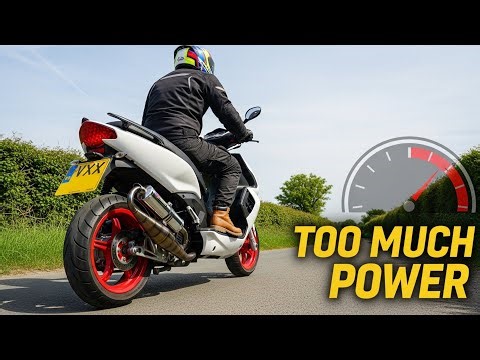My First Run on the UK’s Fastest Legal Moped Ended in Disaster! 😱