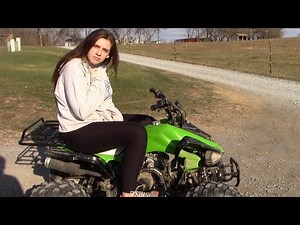 Tao Tao 110cc Cheetah - Speed Test With My Daughter Lakin