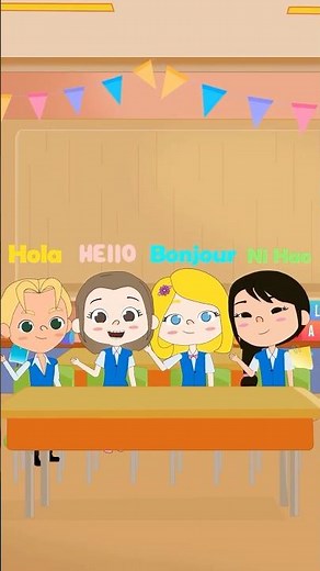 Saying HELLO in different languages is like having a SUPER POWER