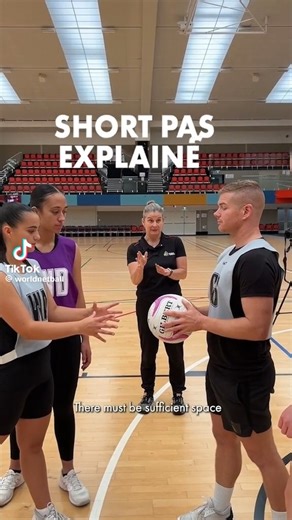 🏐✨ Understanding the Short Pass Rule in Netball ✨🏐 In netball, the short pass rule ensures fair play by requiring that every pass allows defenders a chance to intercept. According to World Netball's 2024 rules, when passing the ball, there must be enough space for an opposing player to deflect or intercept it as it moves from the passer to the receiver. World Netball This means the ball cannot be handed directly to a teammate or passed so closely that a defender has no opportunity to contest i