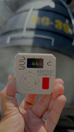 Star Trek LCARS diagnostics, CO2/Humidity/Temperature learn.adafruit.com/star-trek-data-dispenser