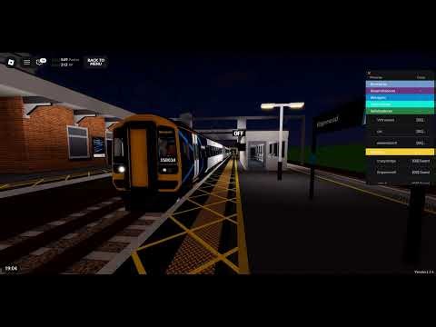 Here is the train class 158 in Edgemead Saturday 20 December 2025