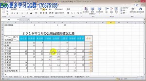 Excel教程Excel函数Excel表格制作Excel2010Excel实用技巧Excel视频教程excel教程第1课初识EXCEL