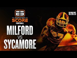 Edriven Presents: 6th Grade Football Milford Red vs Sycamore Black (9/28/25)