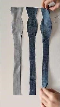 How To Make A Bow Tie #freepattern #sew #sewinstyle #diy #sewingtutorial #basicsewing