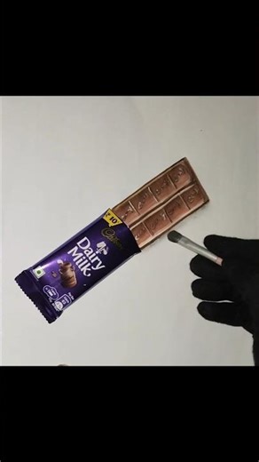 “3D Dairy Milk Chocolate Drawing | Hyper Realistic Art”