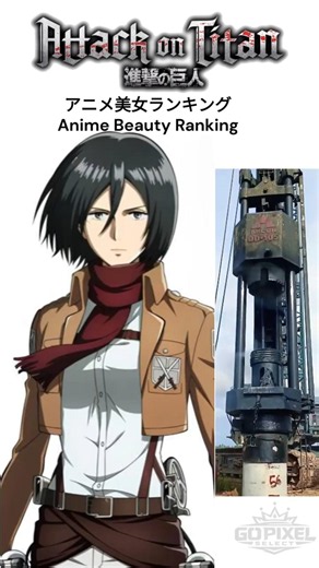 🔥Attack on Titan Waifu VS Impact Press Part 1 Shingeki no Kyoujin 進撃の巨人 美女ランキング | Mikasa Ackerman