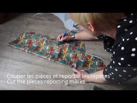 Tuto coudre une housse pour chaise haute / DIY High chair cover