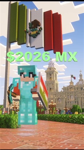 Una Competencia de Minecraft! #minecraft #minecraftbuilding #futbol #futbolmexicano #estadioazteca