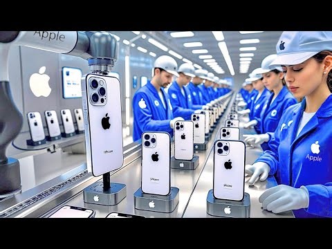 INSIDE the IPHONE Factory: HOW iPhones Are MADE 📱🏭