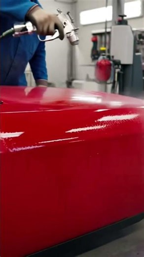 Fixing a Paint Disaster! Removing Red Paint from Dodge Challenger 😱