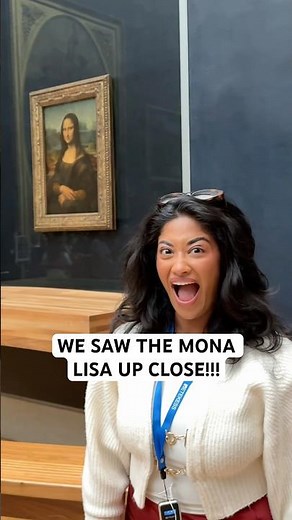 WE WERE SO CLOSE TO THE MONA LISA