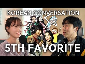 SUB) 다섯 번째로 좋아하는 시리즈가 뭐예요? 🇰🇷🎙️Korean Podcast for Intermediate