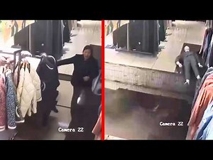 Upper Floor Collapses And SWALLOWS A Woman In Seconds 😳