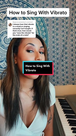 How to Sing With Vibrato - Vibrato Exercise Tutorial
