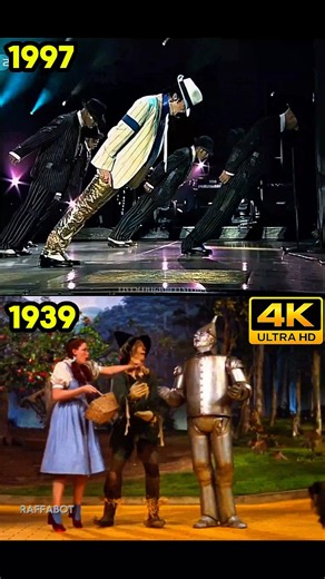 MICHAEL JACKSON LEAN 1992 & 1997 | THE WIZARD OF OZ 1939 HAD THIS AMAZING LEAN MOVE TOO?#shorts