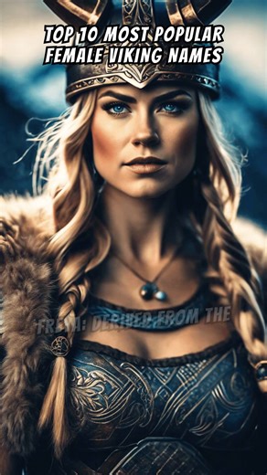Top 10 Female Viking names #norway #norsemythology #norse #vikingsvalhalla | Norwegian Heritage