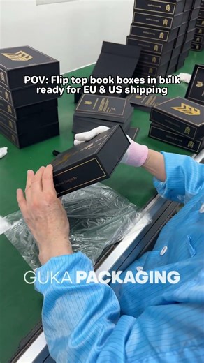 Custom Book-Style Boxes in Bulk | OEM Packaging with Direct Supply to EU & US