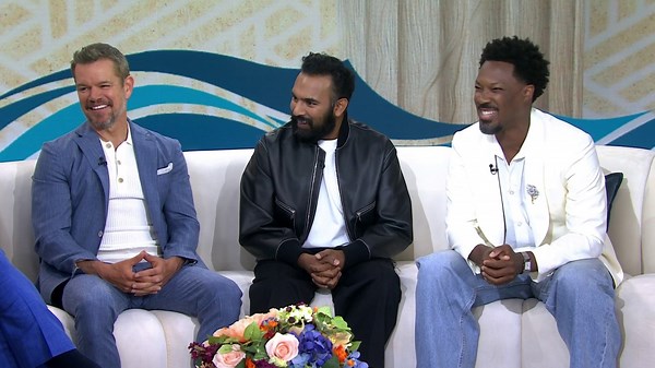 Matt Damon, Himesh Patel and Corey Hawkins Talk ‘The Odyssey’