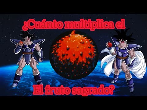 ¿Cuánto multiplica el fruto sagrado? #dragonball #dragonballz #turles #goku