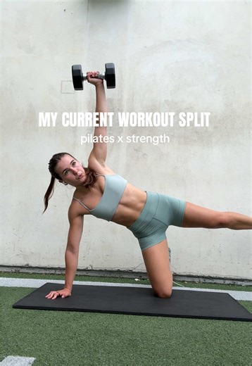 Pilates and Strength Workout Split