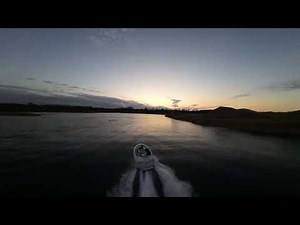 sunset Cruise in a Sugars Sand Mirage jet boat powered by a Mercury 120 sport jet.