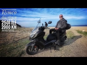 Kymco Downtown 250i • My 2000 KM Experience | Real User Review on Forest Roads.