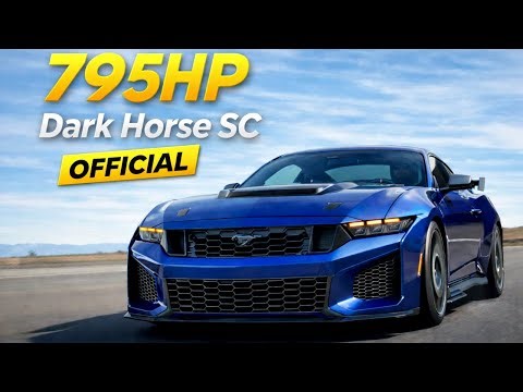 2026 Mustang Dark Horse SC Hits 795HP… Cheaper Than GTD?