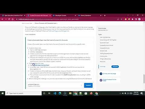 Control Processes with Queueable Apex || Asynchronous Apex