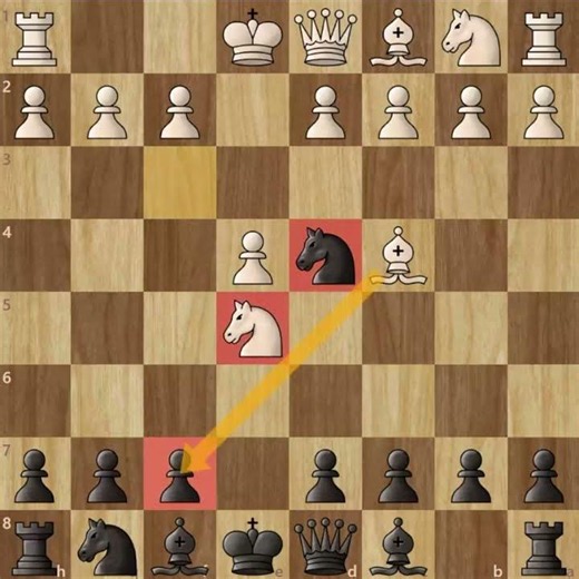 Checkmate your opponent in just 8 moves #chess