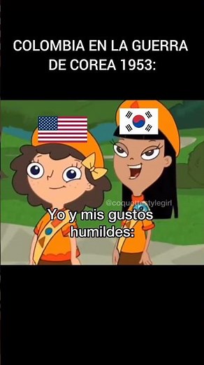 COLOMBIA Y COREA #chistes #memes #comedia #divertido #paises #historia #cultura