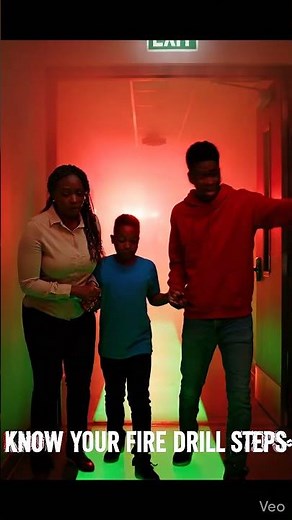 Fire Drill Safety 🔥 Don’t Panic—Follow the Exit Plan!