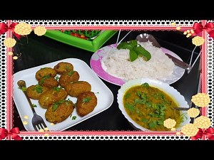 Traditional style Nargisi Koftay and Chatpata Kulfa ka saag mixed with mong masoor daal.
