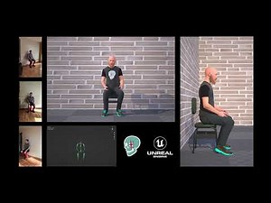 FreeMoCap motion capture in Unreal Engine - Demo