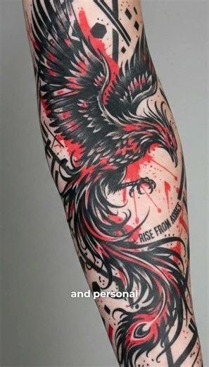 Phoenix Tattoo Meaning: Rebirth, Strength & Transformation