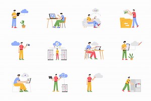 Cloud Computing Animations