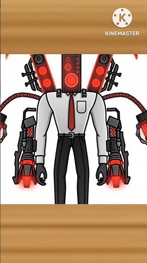 How to draw Titan speakerman l skibidi toilet l #shorts