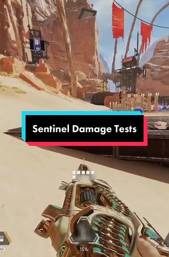 Apex Legends Sentinel Damage Tests