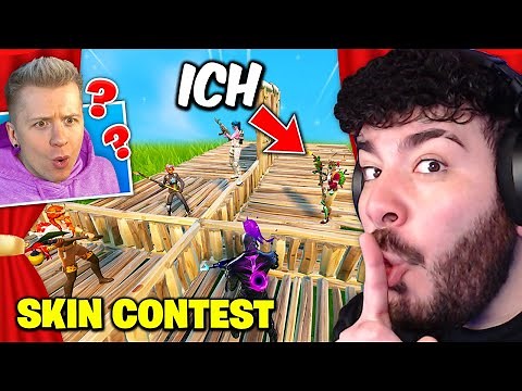 Ich gehe UNDERCOVER in ZYZTM's SKIN CONTEST und das ist passiert ... Fortnite