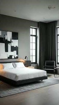 TOTAL TRANSFORMATION Scandinavian Bedroom #Shorts