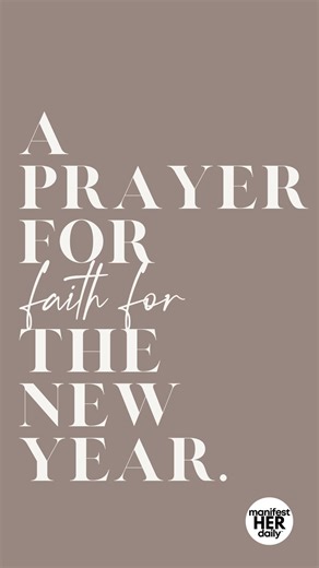 manifestHERdaily by Erin Marie | Biblical Truth for Women on Instagram: "Pray this as you step into the new year trusting God with what’s ahead ✨ . . . || In the @manifestHERdaily community, you’re equipped with the connections and resources you desire to show up authentically every day with Christ in the center of your life, manifesting an abundant, God-inspired vision. There is power in unity, and when you access unity along with other women who believe this transformational truth, anything is