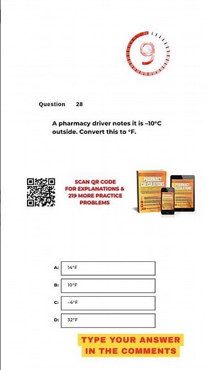 Pharmacy Calculation Questions & Answers: Question #028!